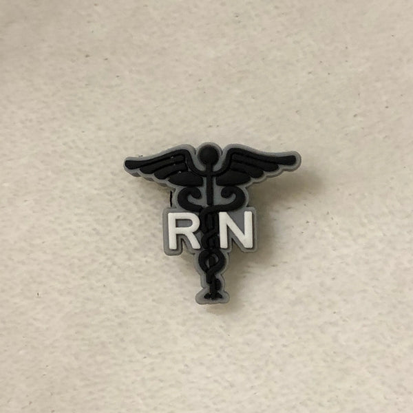 RN Medical  Symbol (Nurse) Shoe Charm