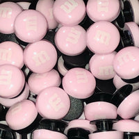 Light Pink M&M Candy Shoe Charm –