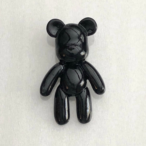 Black Bear Bitz Shoe Charm